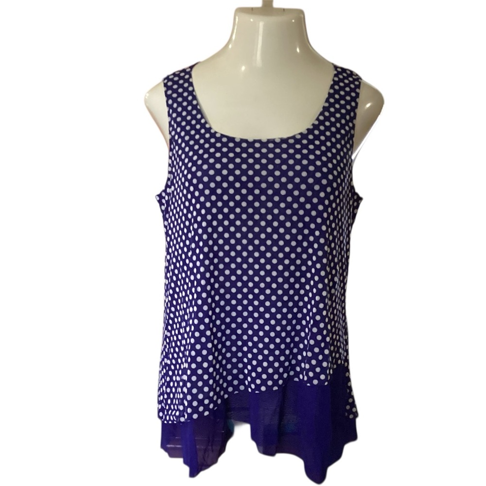 INC royal blue top. XL